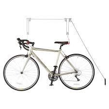What is a garage storage lift? Ceiling Mount Bike Lift The Container Store