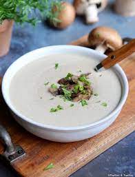 Veloute De Champignons Recette Veloute Champignon Soupe Champignon Recettes De Cuisine