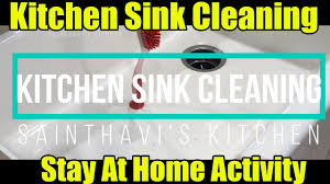 cleaning the white cast iron kitchen