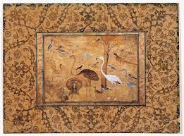 from agakhan museum painting congregation of birds 1600 spoonchallene islamicart illustration kus cizimi minyaturler