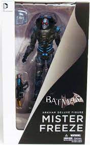 Traverse the torture chamber to the opening on the left side under the giant statue head to find three hooligans taunting you. Dc Direct Batman Arkham City Mister Freeze