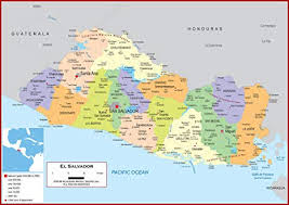 Amazon Com Academia Maps Wall Map Of El Salvador Fully