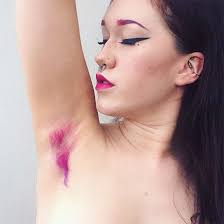 Последние твиты от dyed armpit hair (@dyedarmpithair). Women With Dyed Armpit Hair Awkward Instagram Beauty Trend