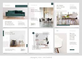 Minimalist Modern Furniture Social Media Post In 2020 Architecture Portfolio Design Social Media Design Inspiration Social Media Post
