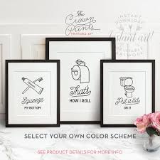 Free delivery and returns on ebay plus items for plus members. Funny Wall Art Bathroom Art Printable Art Set Of 3 Bathroom Wall Decor Bathroom Printables Funny Bathroom Signs Kids Bathroom Art In 2021 Kids Bathroom Art Bathroom Printables Funny Bathroom Art