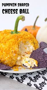 Pumpkin Shaped Cheese Ball Simply Made Recipes Recipe Cheese Ball Halloween Food Appetizers Spicy Cheese Ball