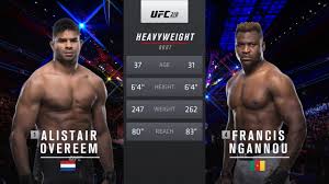 A post shared by francis ngannou (@francisngannou) on feb 26, 2020 at 11:16am pst. Ufc Full Fight Video Francis Ngannou Takes Out Alistair Overeem With Monster Uppercut Mma Fighting