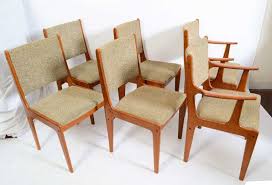 6 Teak Dining Chairs Scandinavia Woodworks Danish Modern Etsy Teak Dining Chairs Dining Chairs Chair