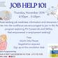 Job Help 101-Adults (Registration Required) —... event in Waynesboro, PA