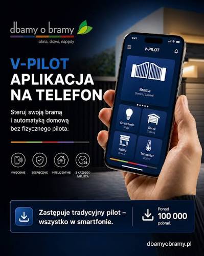 V-PILOT – aplikacja do obsługi bramy telefonem – zdjęcie poglądowe 4