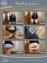 BIGCUTIES.COM BLOG » Blog Archive » BigCutie Gigi in Weighing My Gains!  Video Update!