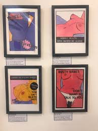 A (pink nailed) finger up at the patriarchy - Honey Art Show