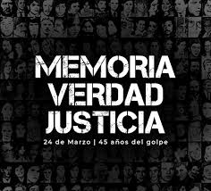 Día de la memoria, la verdad y la justicia. Q Qqlr4wpg2yem