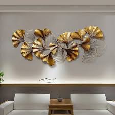 Check out daily flash deals, online shopping vouchers and bundled deals featuring cashback offers to maximise your. 1400mm X 600mm 3d Golden Ginkgo Leaves Metal Wall Decor