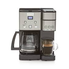 Check spelling or type a new query. Cuisinart Coffee Center 12 Cup Coffee Maker And Single Serve Brewer Reviews Crate And Barrel