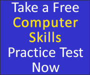 Not only is this a great tool to use with students. Computer Skills Practice Test