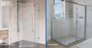 Framed Vs Frameless Glass Shower Doors