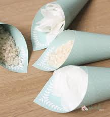 Dale un toque diferente a los detalles de tu boda: 10 Conos Para Arroz Blanco Materiales Hogar Y Cocina