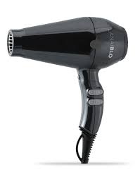 Washrooms black hair dryer energy saving lightweight hair blower features: Lanaiblo Black Not Personalised Lanai Blo