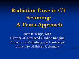 Radiation Dose In Ct Scanning A Team Approach Ppt Video Online Download