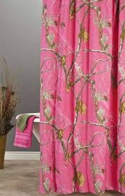 Camo Shower Curtain With Images Pink Camo Camo Bathroom Camo Curtains