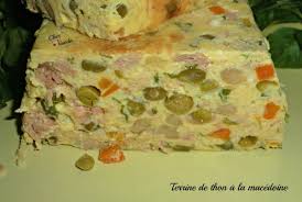 Terrine De Thon A La Macedoine Chez Vanda Recette Quiche Facile Recettes De Cuisine Cuisine Poisson