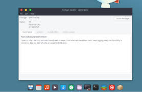 · download opera offline installer: Install Opera On Elementary Os Loki In 3 Simple Steps