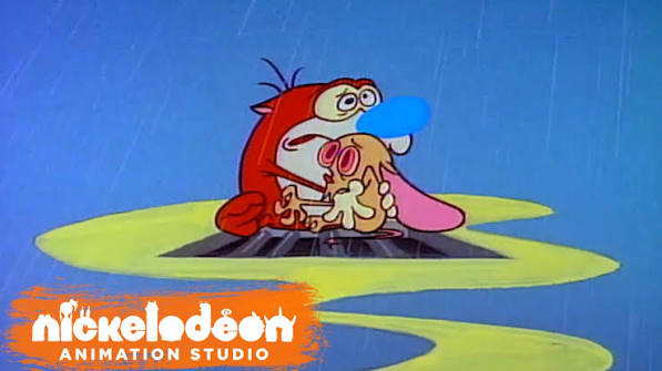 NickALive!: "The Ren & Stimpy Show" Theme Song - Episode Opening Credits -  Nickelodeon's 25 Years of Animation Celebration