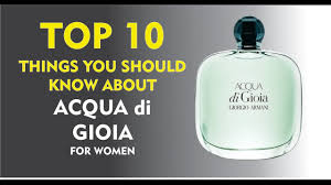 Armani acqua di gio profumo giorgio armani edp 2.5 oz. Top 10 Fragrance Facts Acqua Di Gioia For Women Youtube