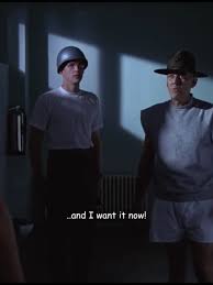 Full Metal Jacket (1987) Iconic Scene Between Gunnery Sergeant and P... | full  jacket metal | TikTok