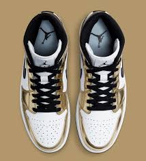 $100 usd where to buy: Where To Buy The Patent Leather Air Jordan 1 High Black Metallic Gold House Of Heat