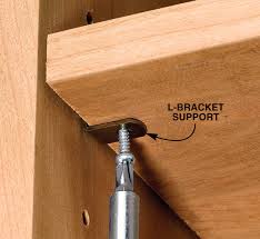 tips for installing shelf supports