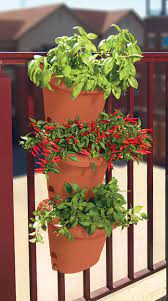 Maybe you would like to learn more about one of these? Bloem Hanging Garden Planter System 3 Pack Terra Cotta Walmart Com Hanging Garden Small Space Gardening Garden Planters