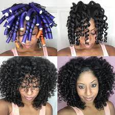 Hair For The Week Flexi Rods I Officially No Longer Have Bangs And Have To Pin Them Back Ev Natural Hair Styles Flexi Rod Curls Curly Hair Styles Naturally
