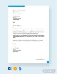 I/we have changed bank account details, please amend your records to make sure all future payments are credited to my/our new account. Sample Letter Of Change Of Company Name To Bank