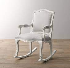 French Vintage Rocker Upholstered Rockers Rocking Chair Nursery Rocking Chair