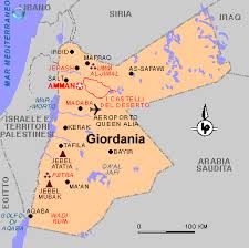 Oman, giordania mappa (giordania) per la stampa. Test Tour In Giordania Con Adli Guida Locale In Italiano