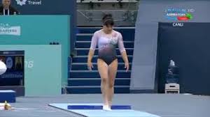 Medallas, historia deportiva y nuevas metas. Alexa Moreno Vault Baku World Cup Event Finals 2019 Youtube