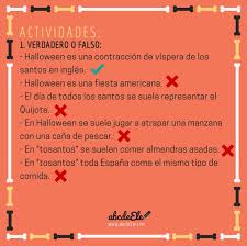 ¡juntos podemos detectar la desinformación! Actividades Para El Dia De Todos Los Santos Y O Halloween Abcdeele