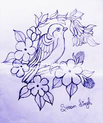 There are some simple drawn peacock feathers and more elaborate ones to choose from, as well as some designs. Krishna Flute With Peacock Feather Drawing Image 1000 Free Download Vector Image Png Psd Files