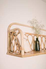 Étagère murale chambre bébé cube rangement étagère epices étagère industrielle étagère bois métal étagère murale bois étagère bois meuble. Wall Shelf In Rotin June Etageres Murales Parement Mural Etagere Rotin