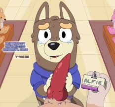 bluey (series), alfie (bluey), inubashiri, animal genitalia, animal penis -  Furry 34 com