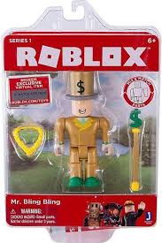 Roblox Mr Bling Bling Action Figure Roblox Roblox Gifts Action Figures