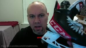 Next generation star of #TeamBladetech Chris Duclair @ducs_26 of @ritmhky.  Thanks to the team at @hockeylabmtl for capturing Chris after training.