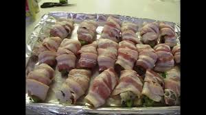Start assembly with a shrimp, a slice of jalapeno, and a slice of onion. Shrimp Stuffed Cream Cheese Filled Bacon Wrapped Jalapeno Texas Poppers A Bill Goudy Shout Out Youtube