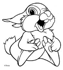 Bambi Coloring Pages Thumper 4 Disney Coloring Pages Coloring Pages Disney Printables