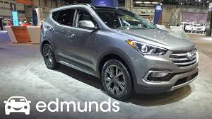 Hyundai also sells a crossover called the santa fe. 2017 Hyundai Santa Fe Sport Review Features Rundown Edmunds Youtube