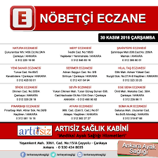 Ankara merkez ve ilçelerindeki nöbetçi eczaneler. Ankara Ayak Sagligi On Twitter 30 Kasim 2016 Carsamba Ankara Daki Bazi Nobetci Eczaneler Ankara Eczane Nobetcieczane