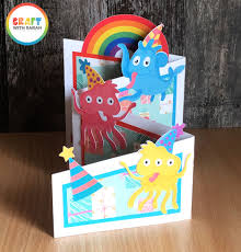 Here's how to make a simple one! How To Make A Cascade Accordion Card With Cricut Craft With Sarah