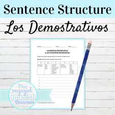 Get your little globetrotter started on learning spanish with this worksheet of basic spanish phrases. Free Spanish Demonstrative Adjectives Grammar Worksheet Tpt